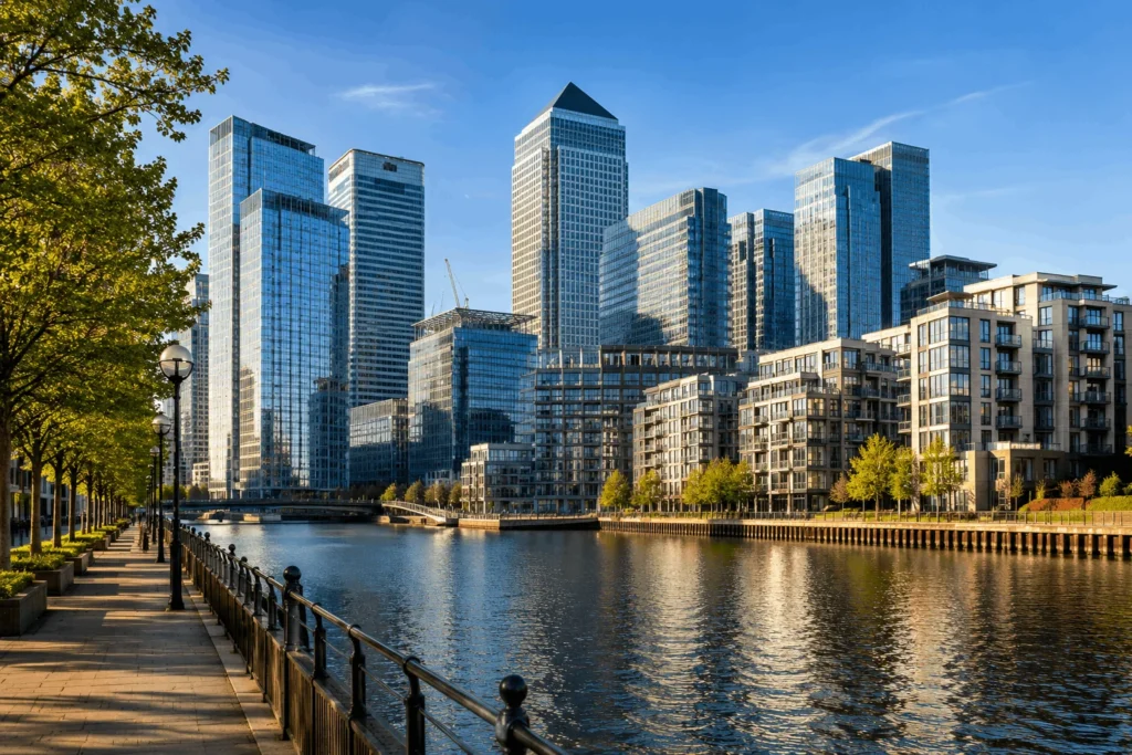 Bridging loans Canary Wharf for property investors and developers