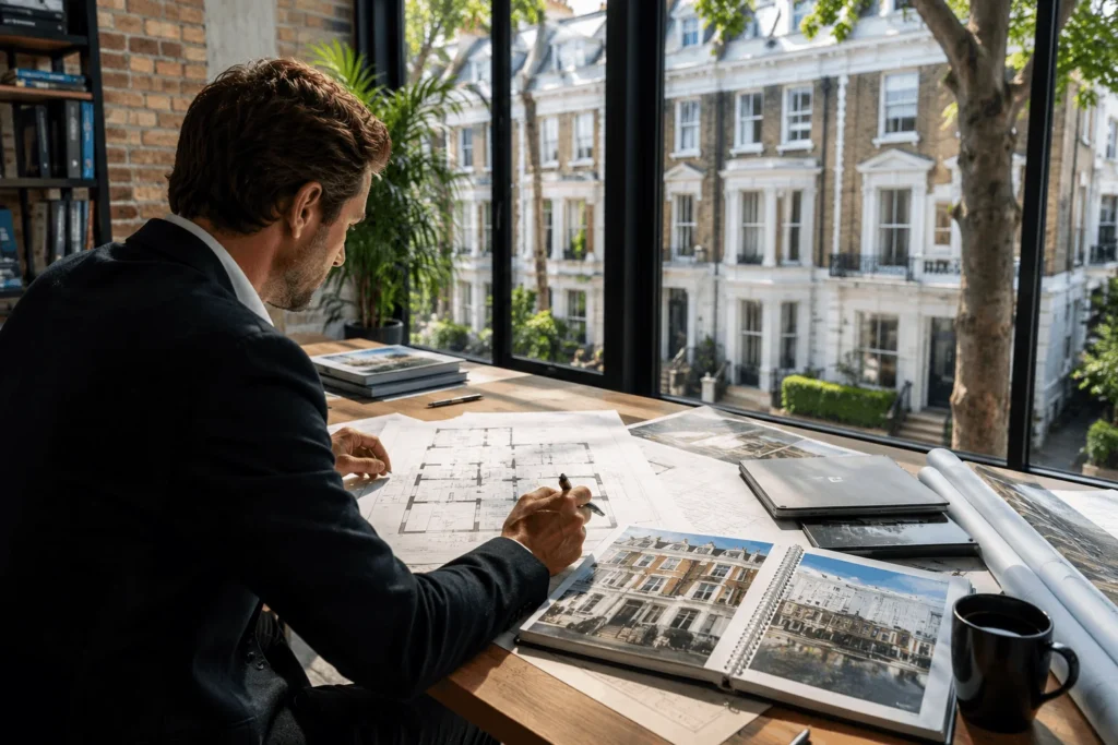 Property investment and refurbishment opportunities in Maida Vale London