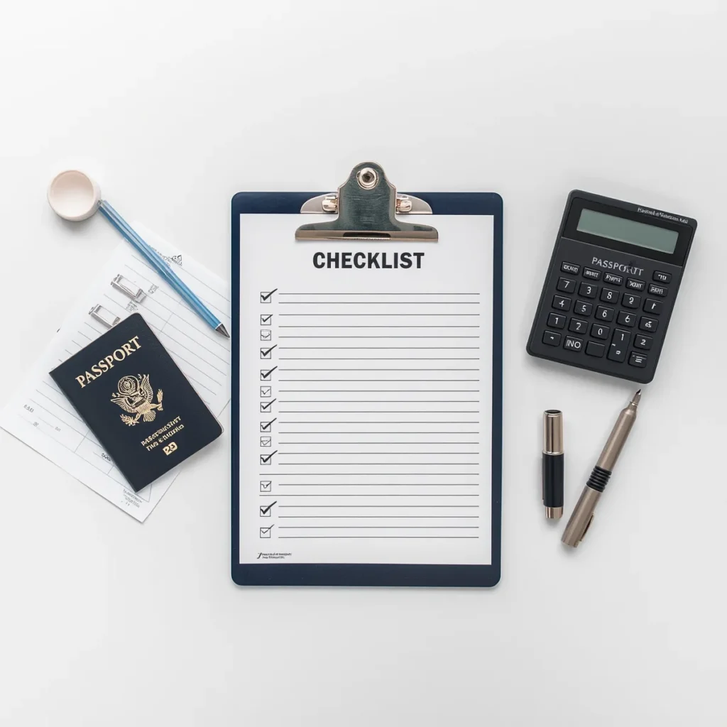 Bridging loan checklist — property investor preparing documents before applying for bridging finance