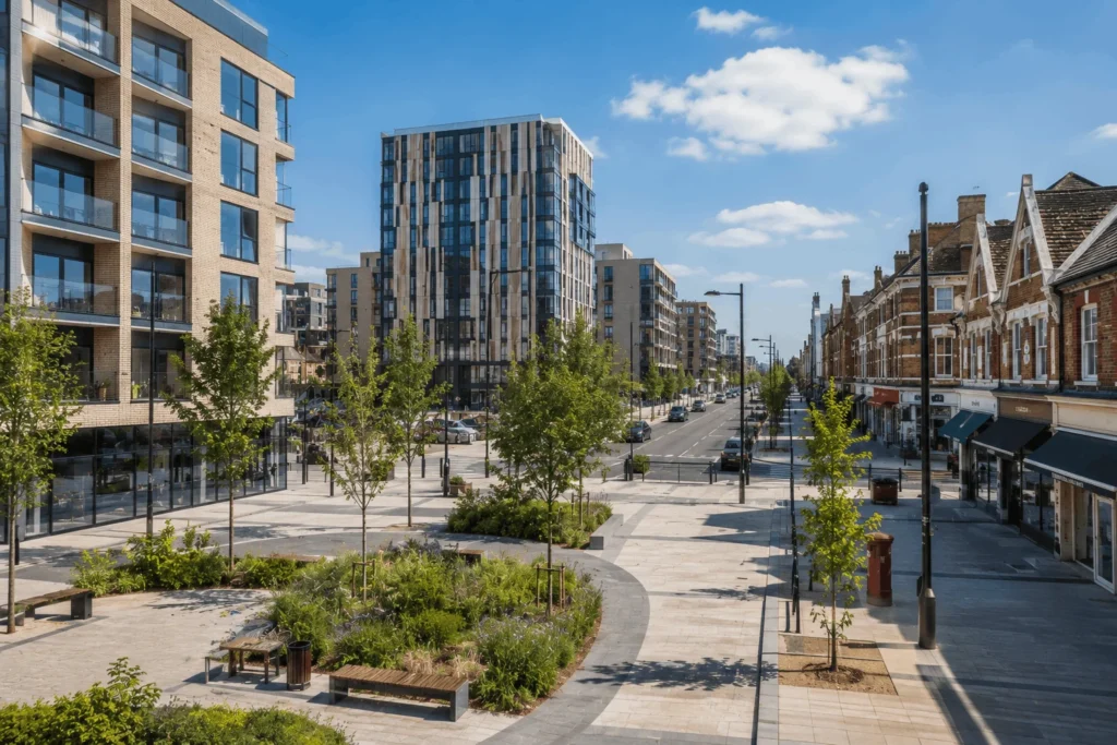 Bridging loans for residential and commercial property investment in Wood Green