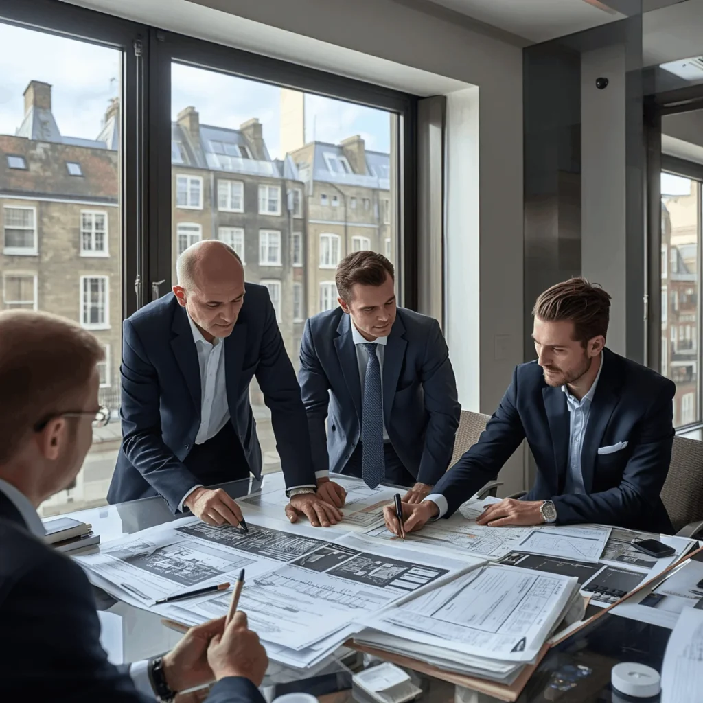 Property investors reviewing commercial and mixed-use opportunities in Covent Garden