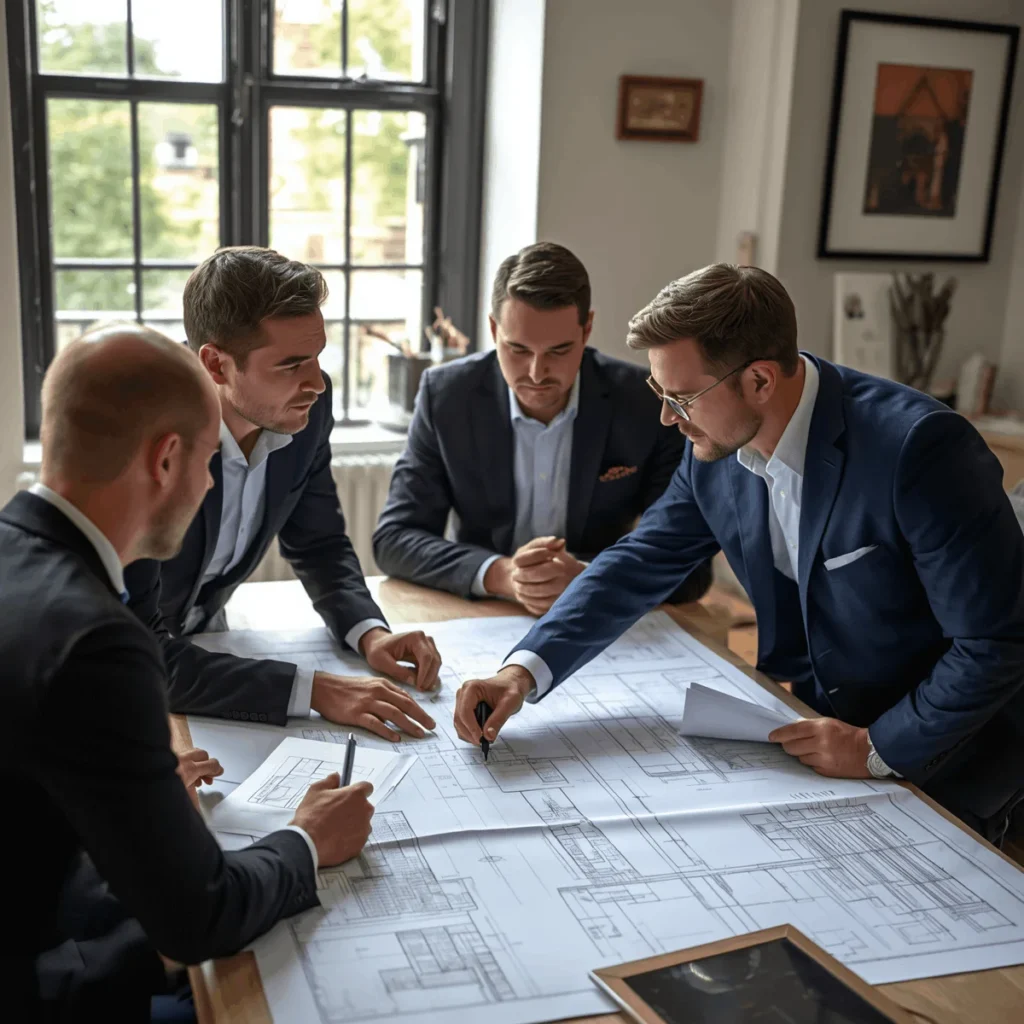 Property investors reviewing residential investment opportunities in Crouch End