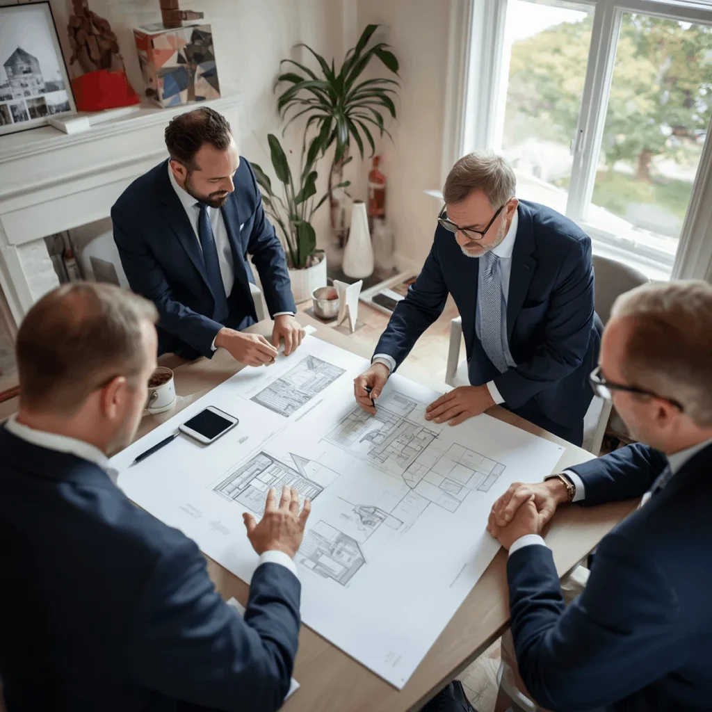 Property investors reviewing residential investment opportunities in East Dulwich