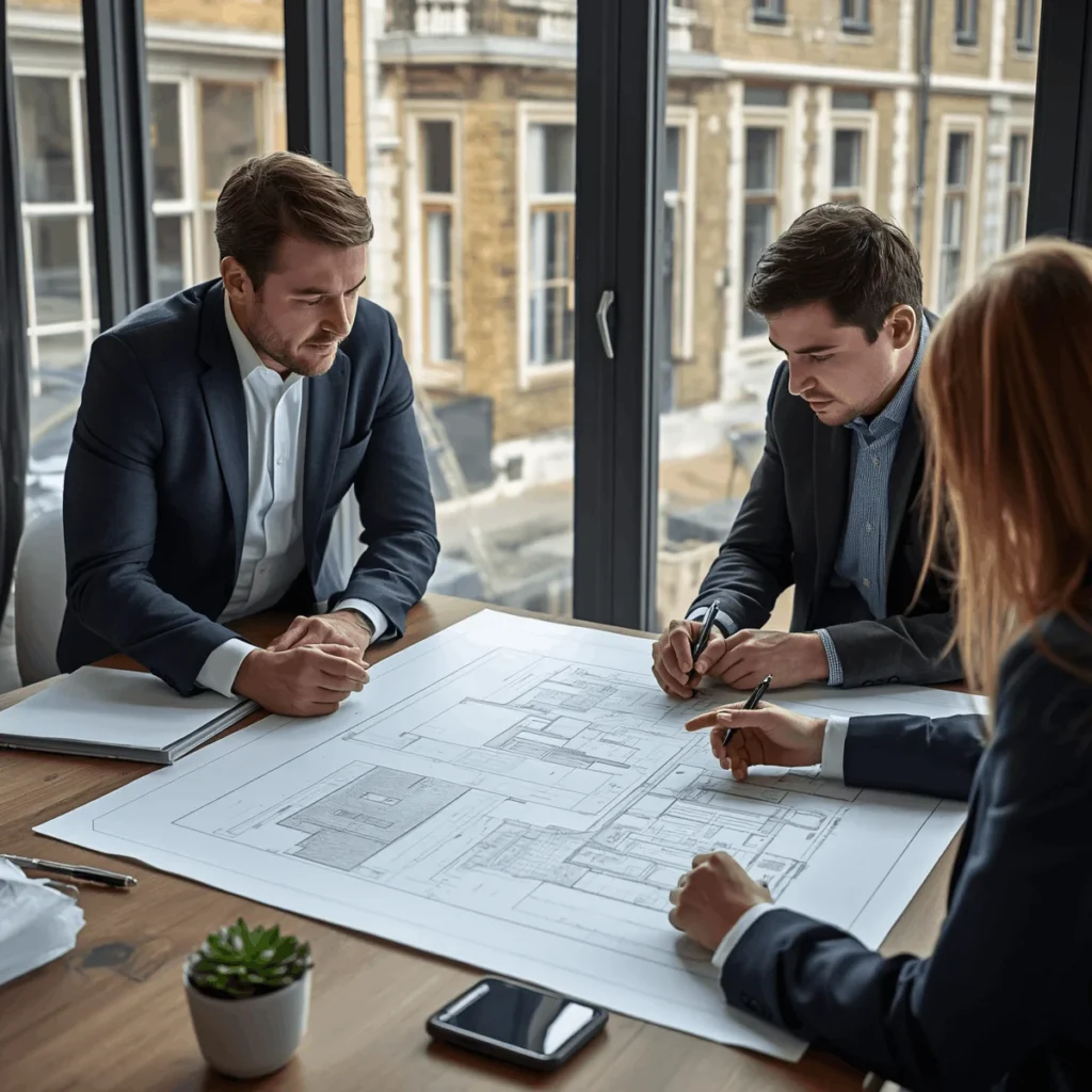 Property investors reviewing residential and mixed-use investment opportunities in Kentish Town