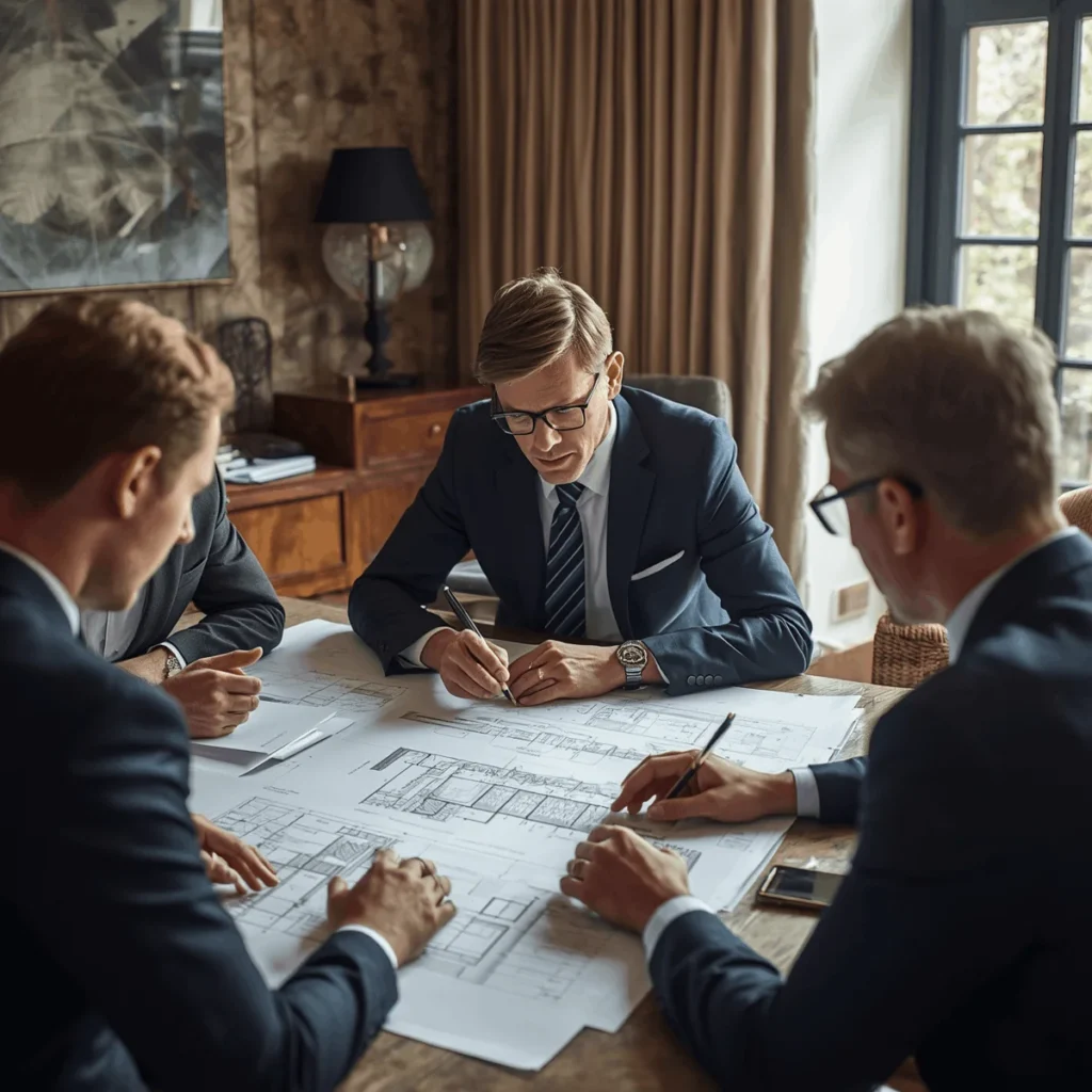Property investors reviewing development opportunities in Marylebone